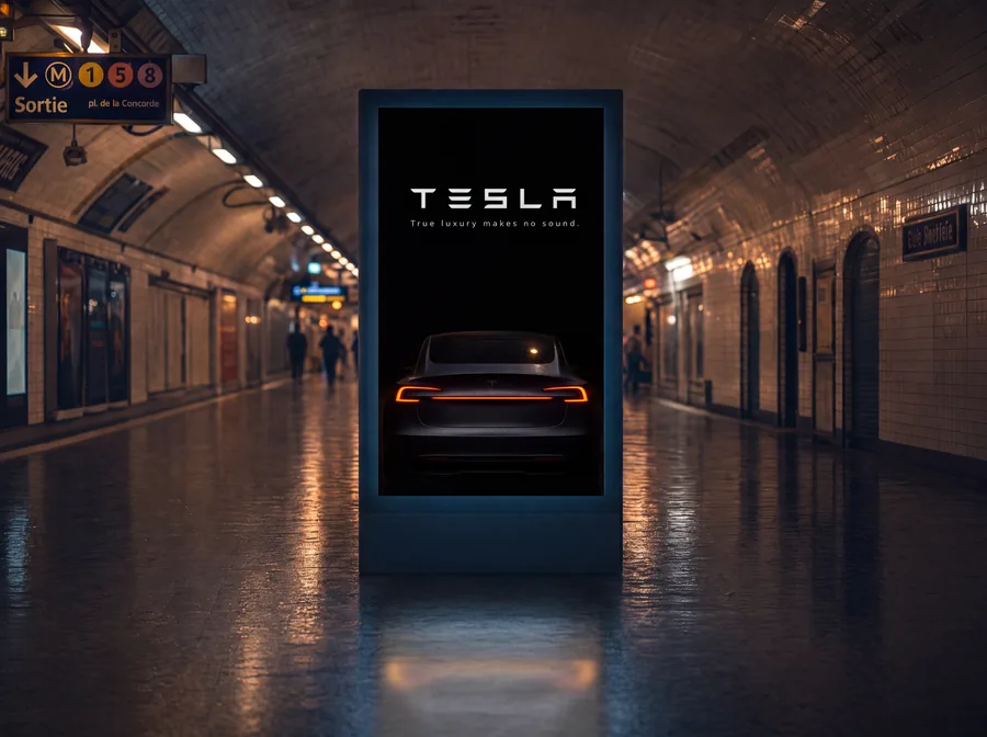 Tesla — mockup 3